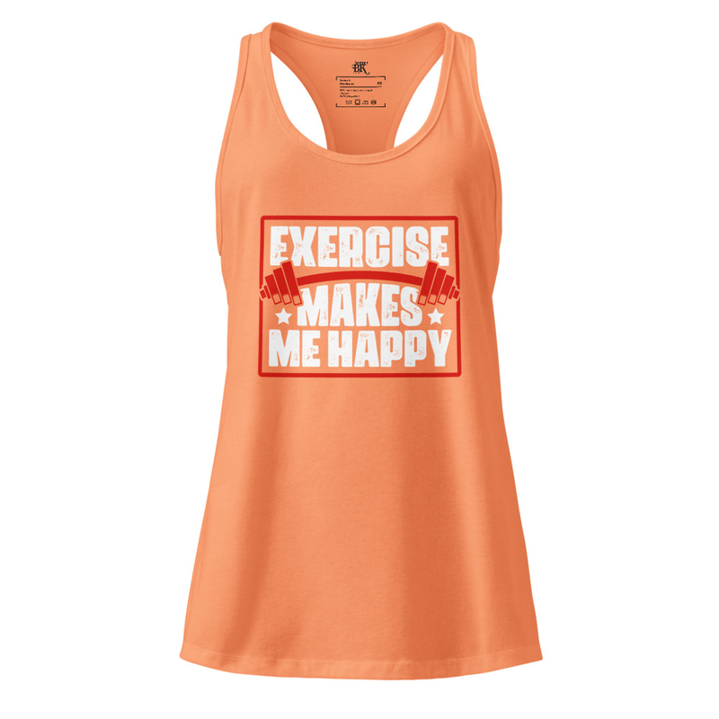 Exercise Makes Me Happy Tank Top