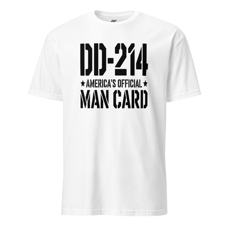 DD-214 Man Card Short-Sleeve Unisex T-Shirt
