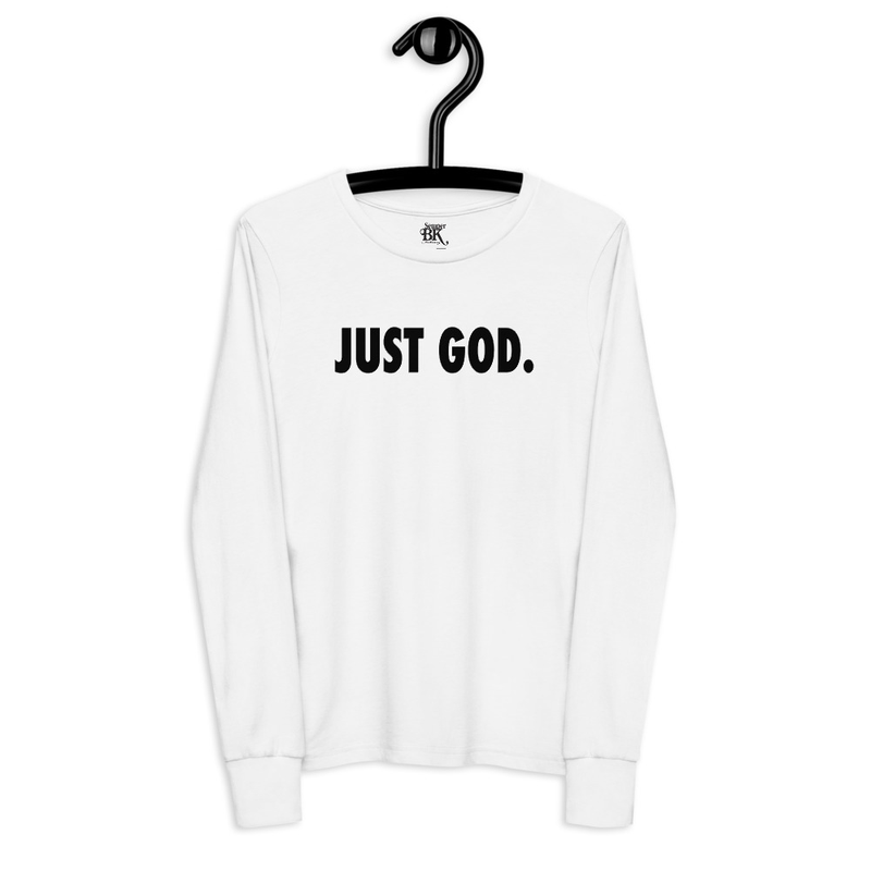 Just God Youth long sleeve tee