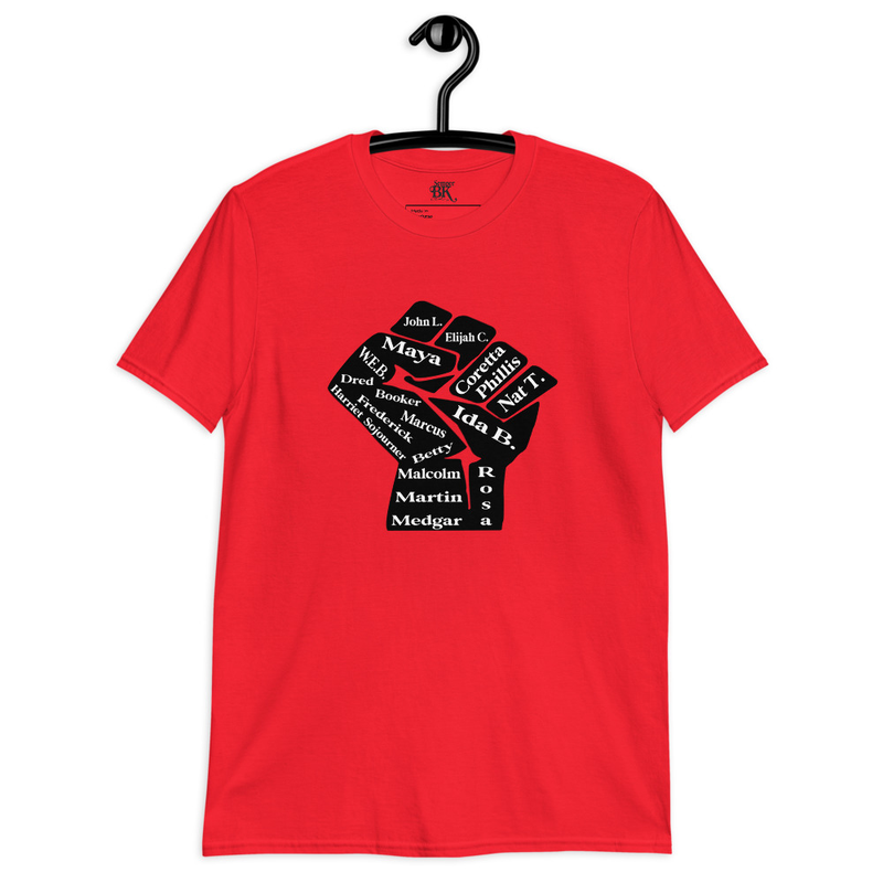 African American Heroes (Fist) Short-Sleeve Unisex T-Shirt