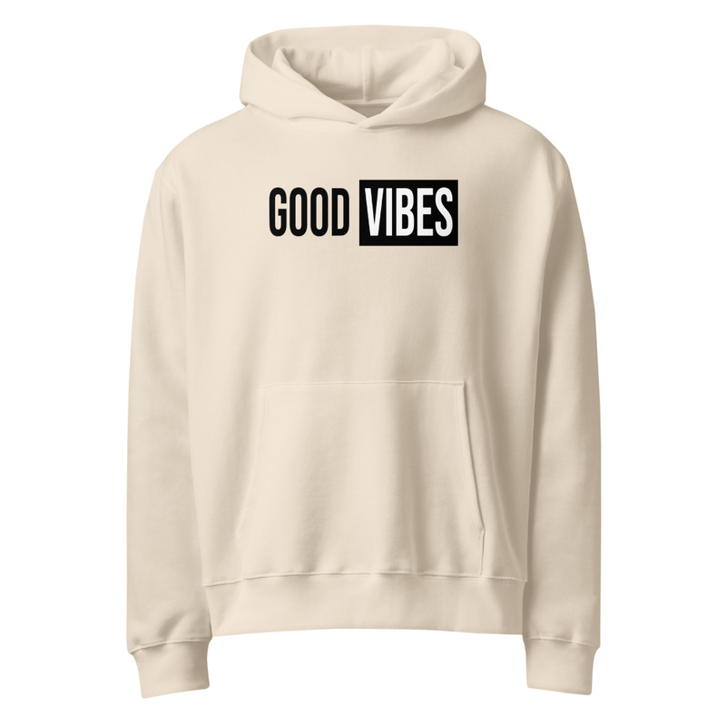 Good Vibes Oversized heavyweight hoodie