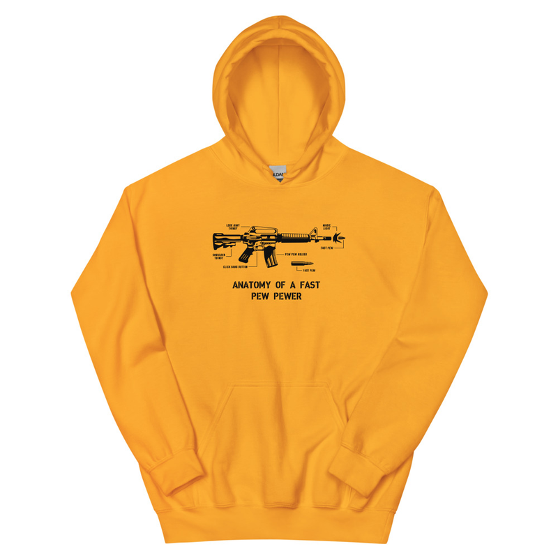 Fast Pew Pew Unisex Hoodie