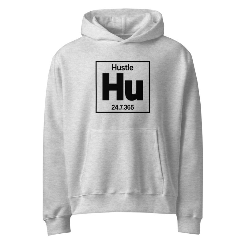Hustle Oversized heavyweight hoodie