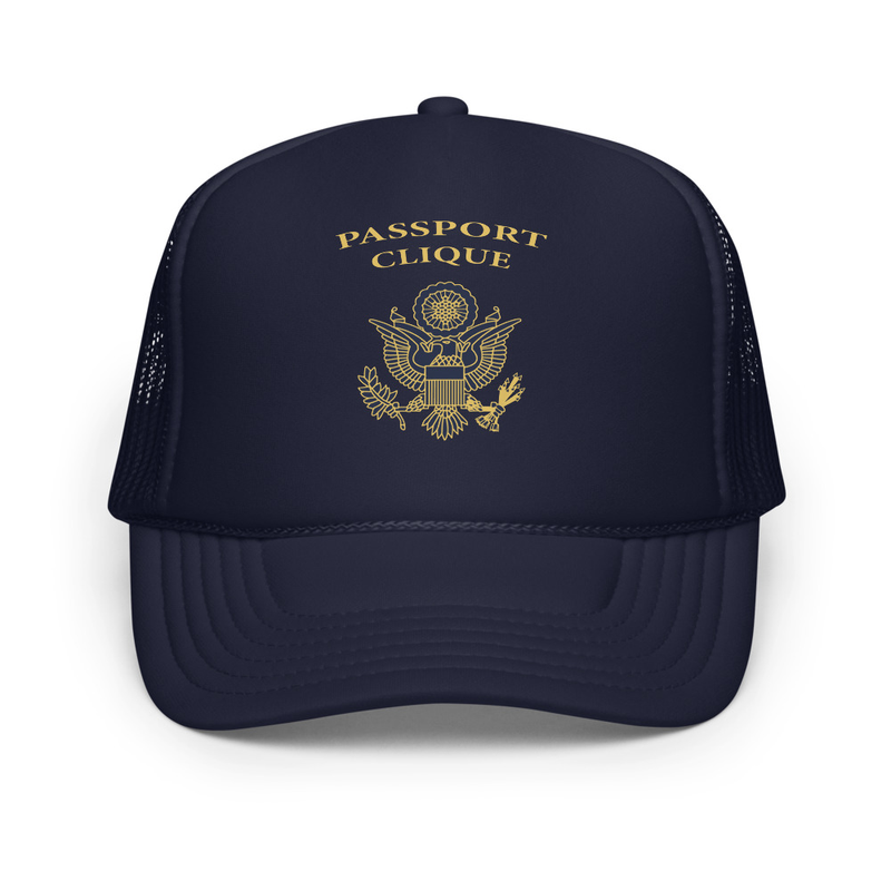 Passport Foam trucker hat