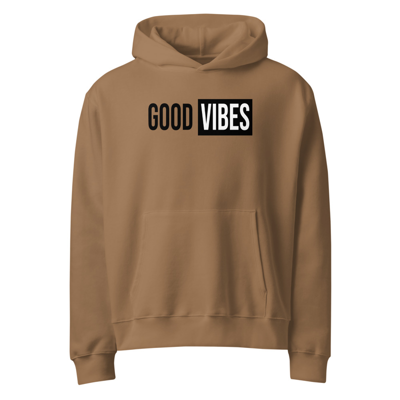 Good Vibes Oversized heavyweight hoodie