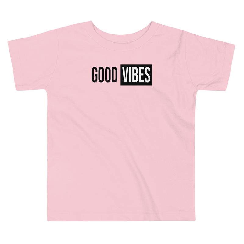 Good Vibes Toddler Short Sleeve Tee