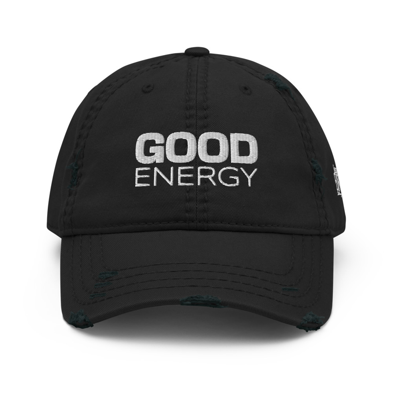Good Energy Distressed Dad Hat