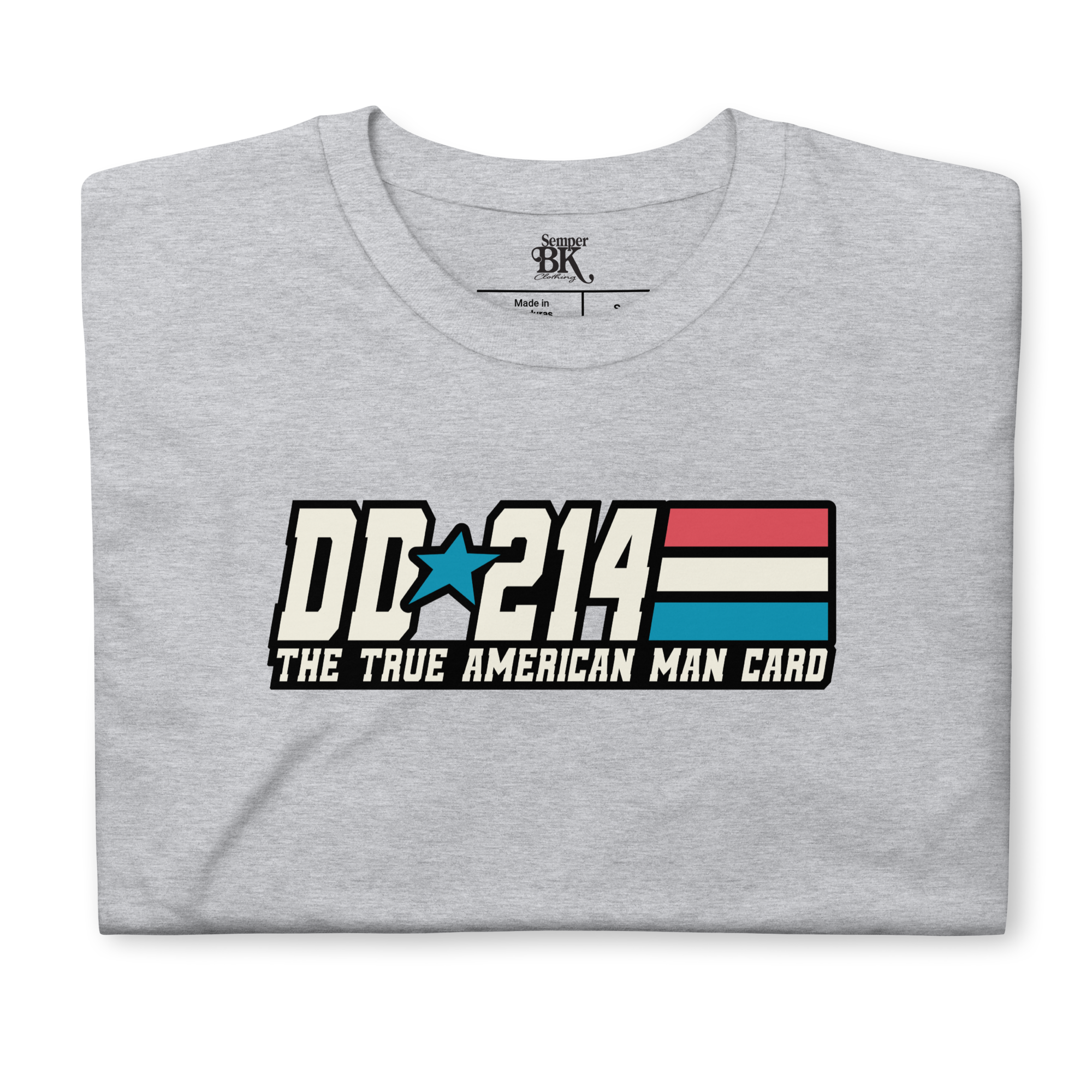 DD-214 Man Card Short-Sleeve G.I. Joe T-Shirt