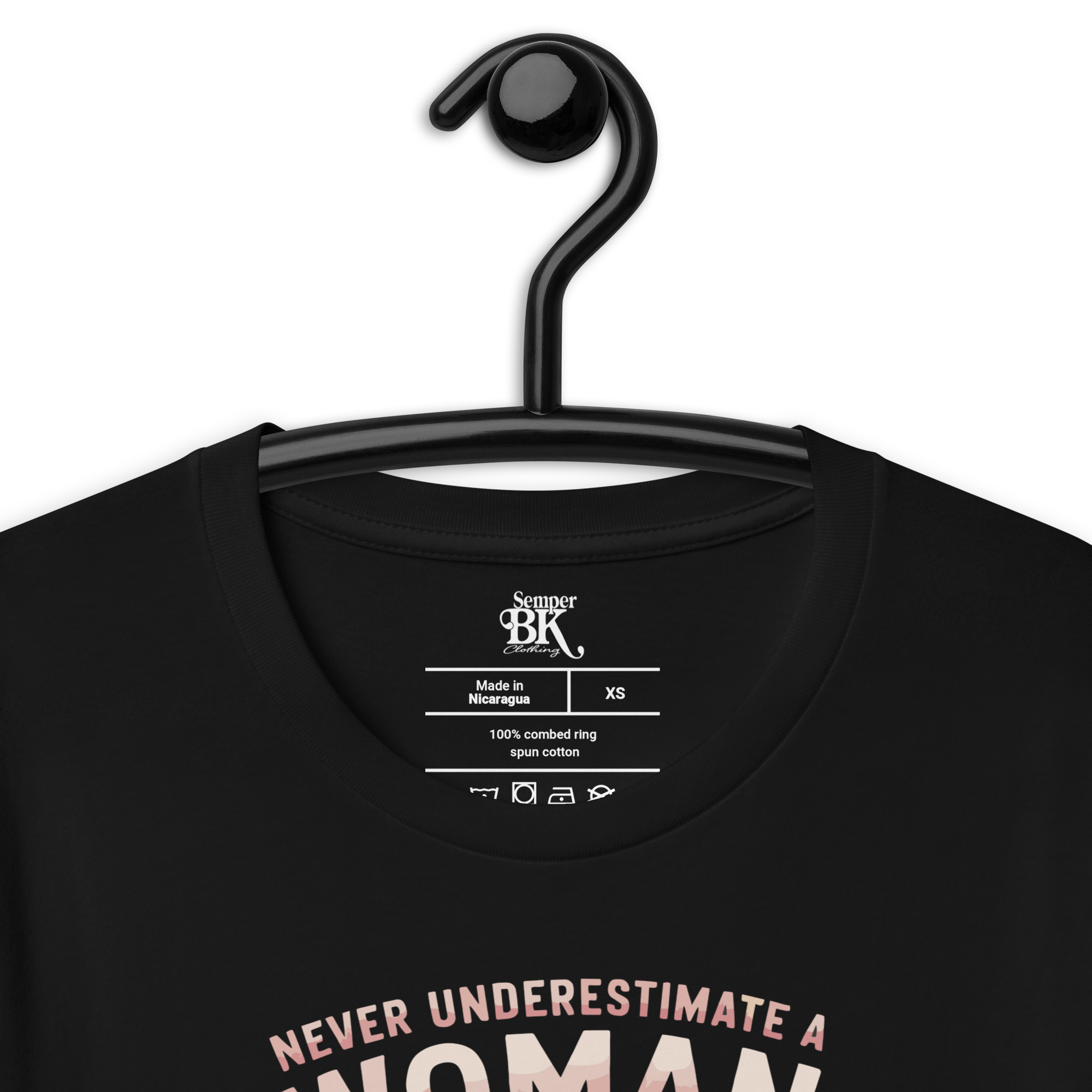 Bad A** Military Veteran Woman Unisex t-shirt