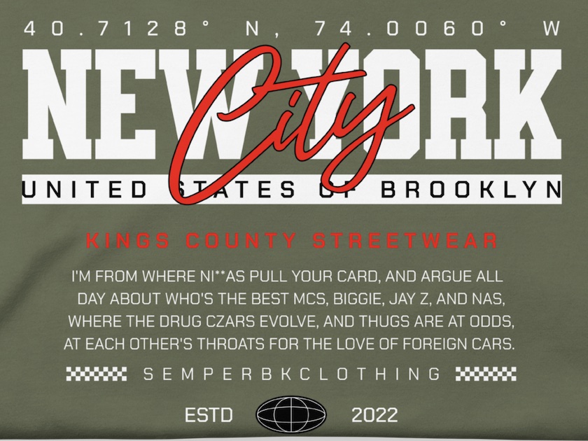 United States of Brooklyn Short-Sleeve Unisex T-Shirt