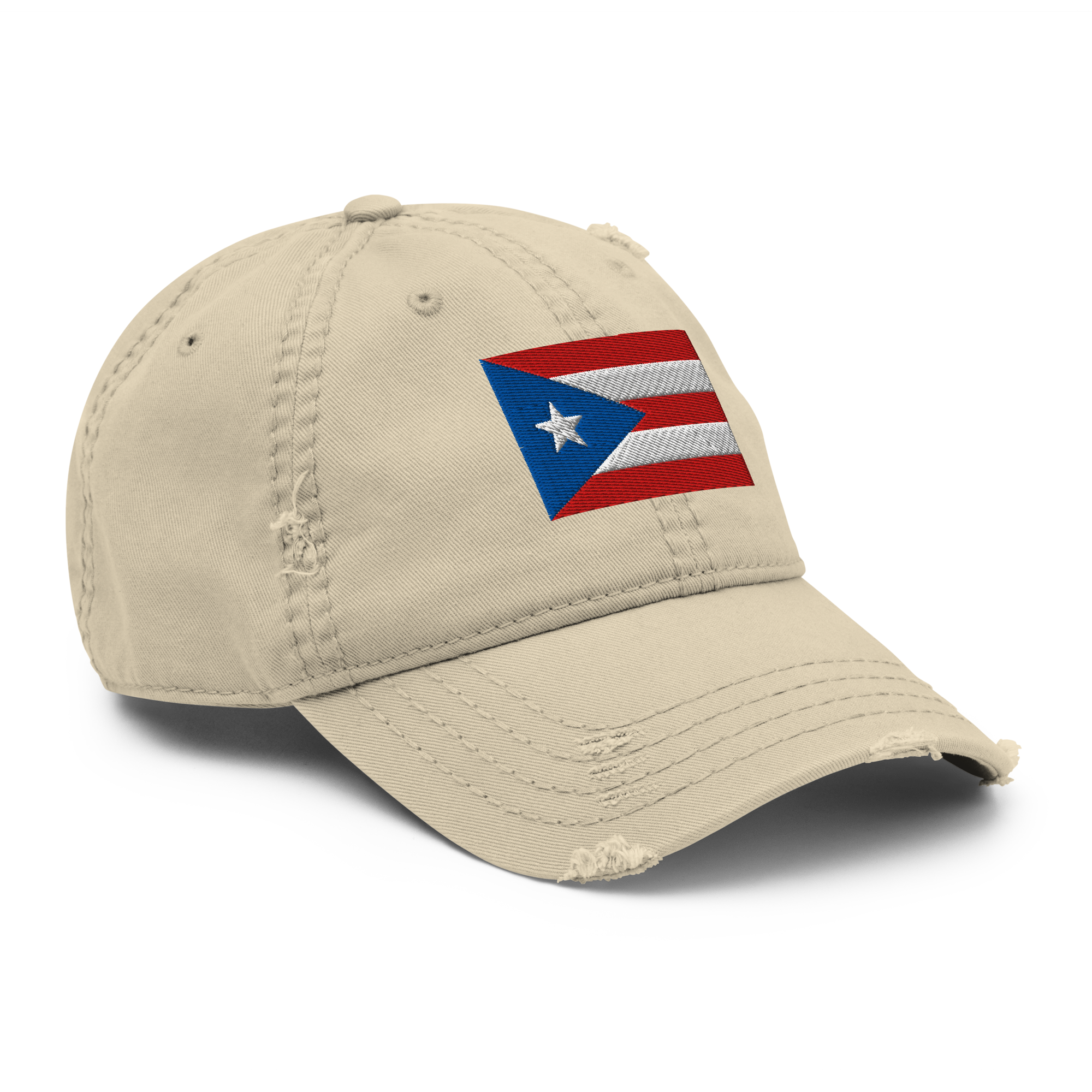 Boricua Distressed Dad Hat