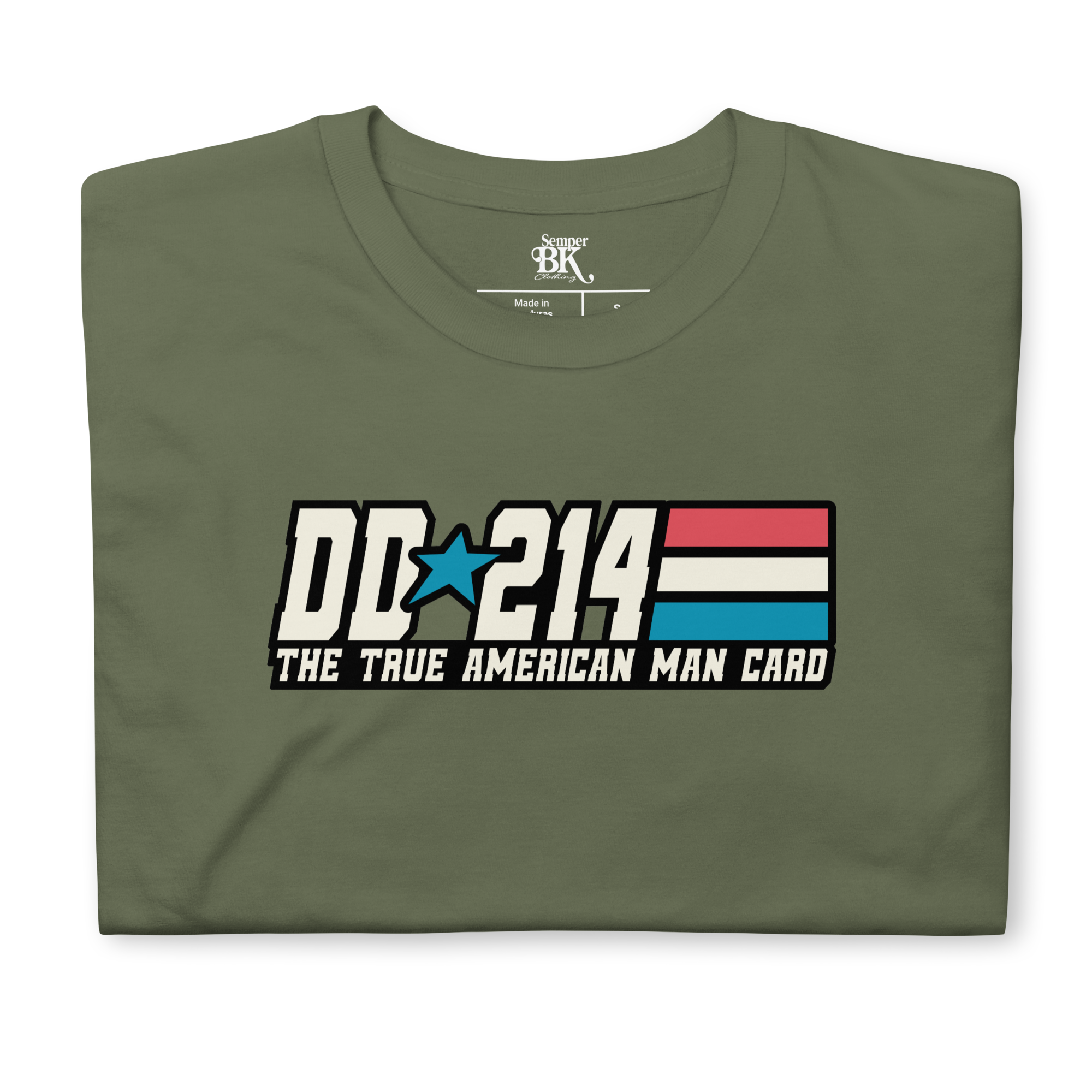 DD-214 Man Card Short-Sleeve G.I. Joe T-Shirt