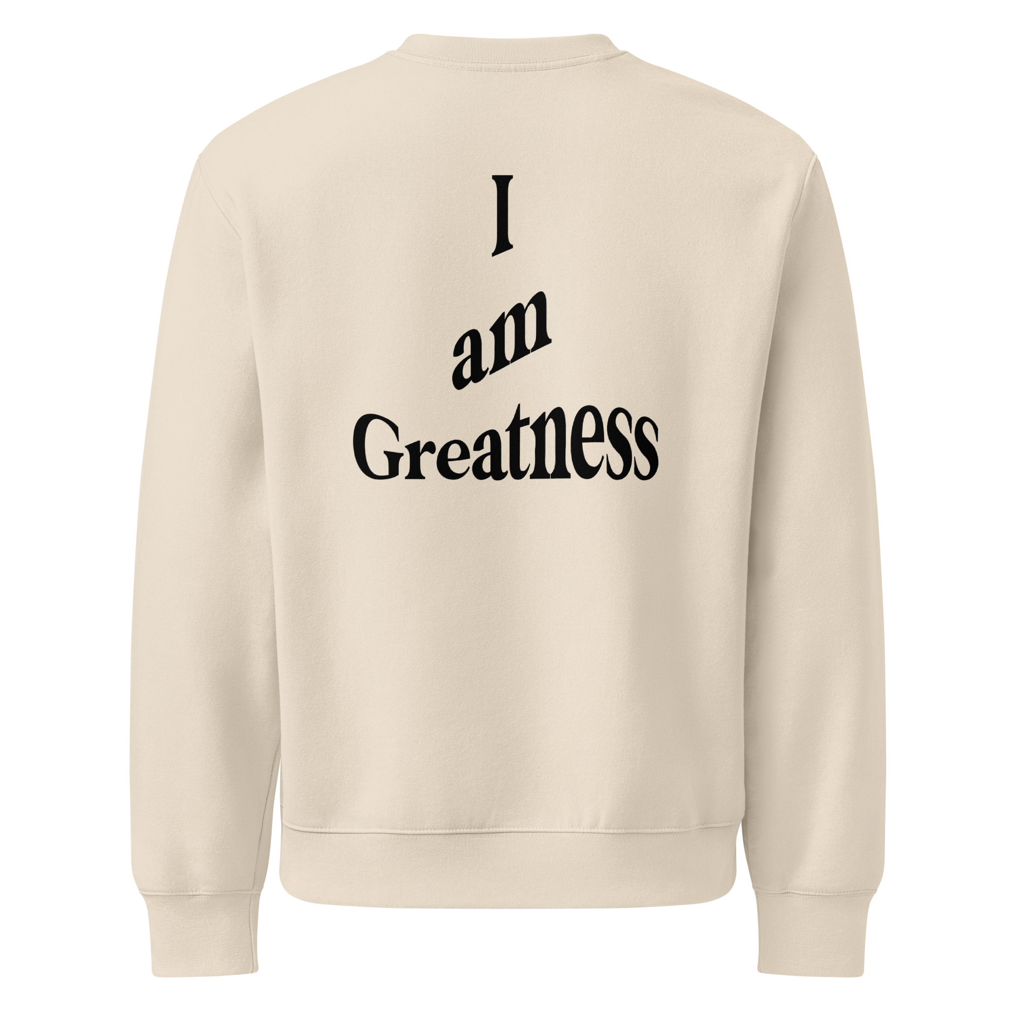 Greatness Oversized heavyweight sweatshirt