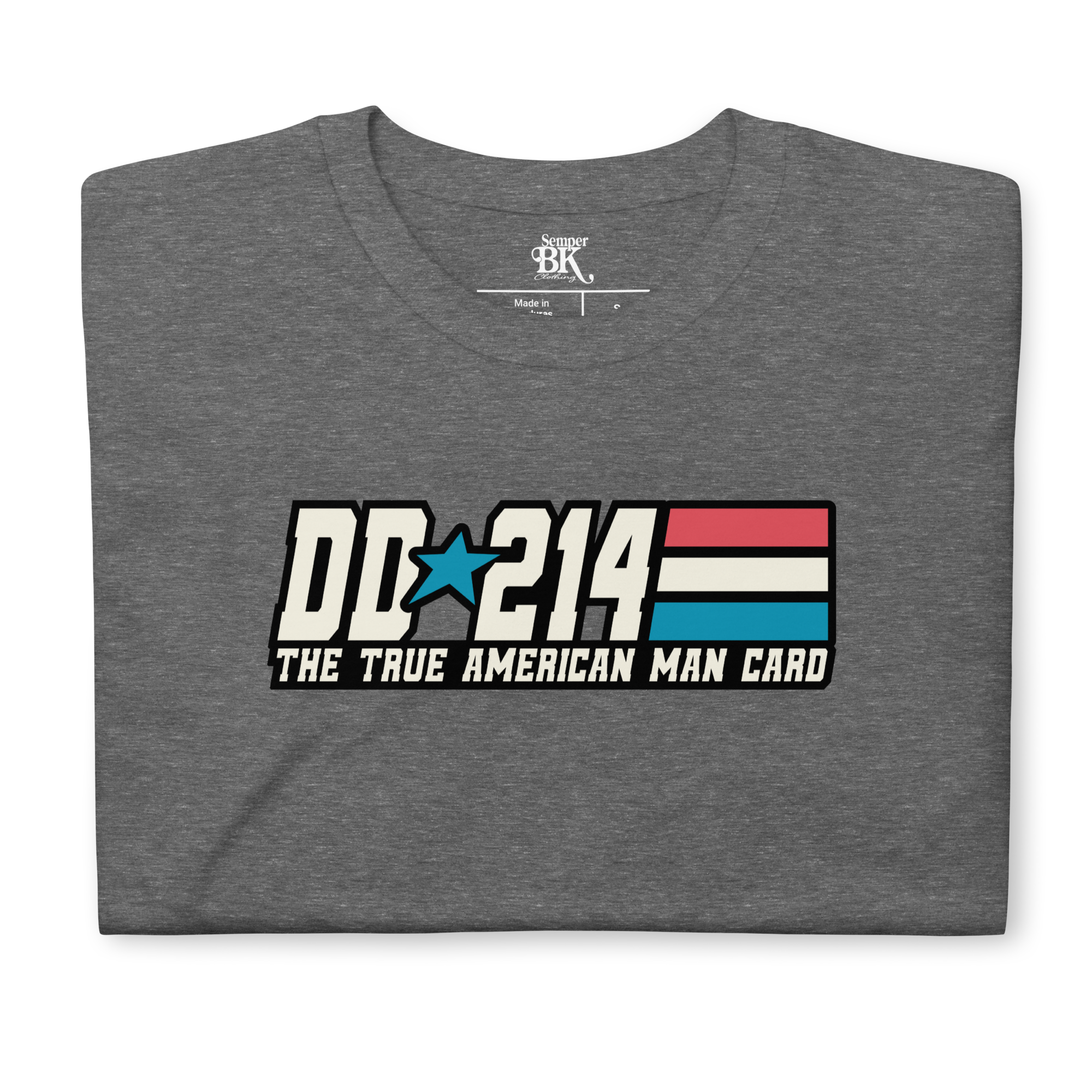 DD-214 Man Card Short-Sleeve G.I. Joe T-Shirt