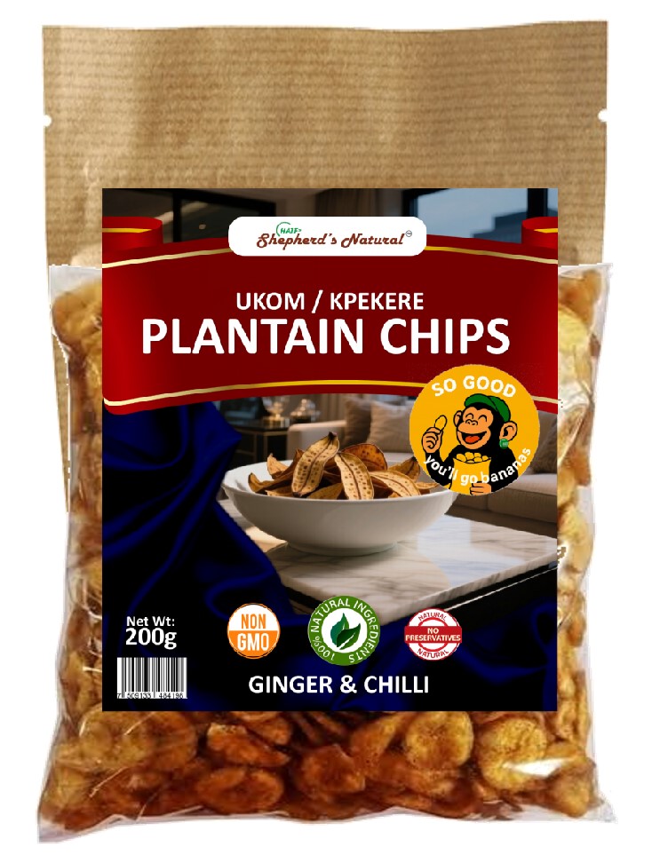 Ginger & Chilli Plantain Chips