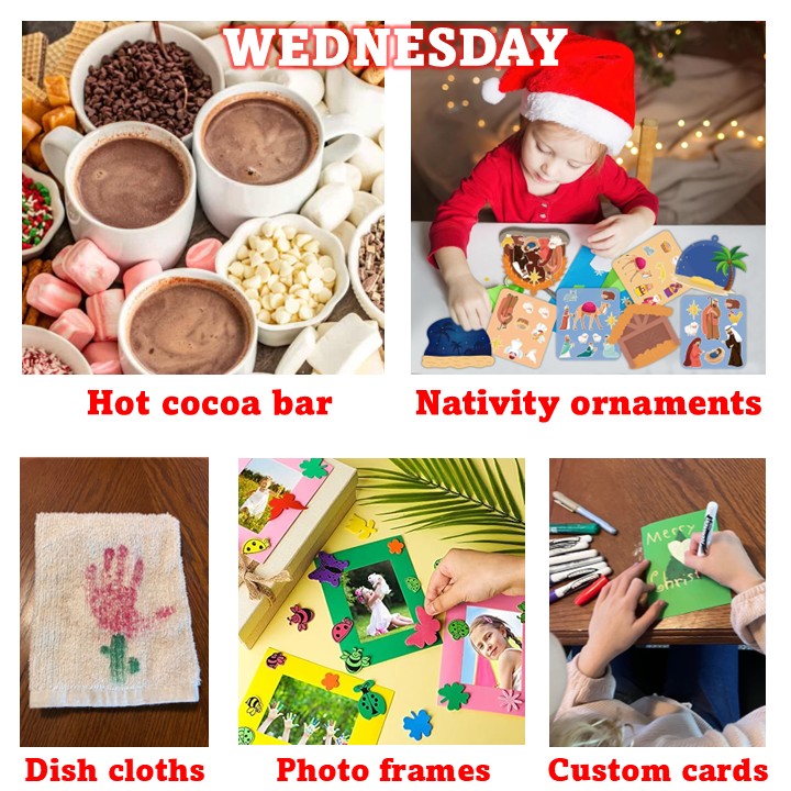 Santa's Workshop 1pm-3pm 