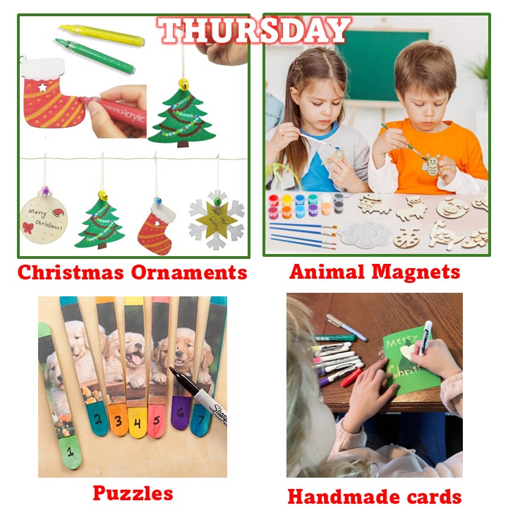 Santa's Workshop 1pm-3pm 