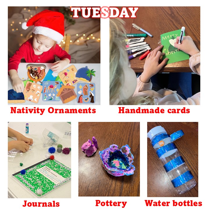 Santa's Workshop 1pm-3pm 