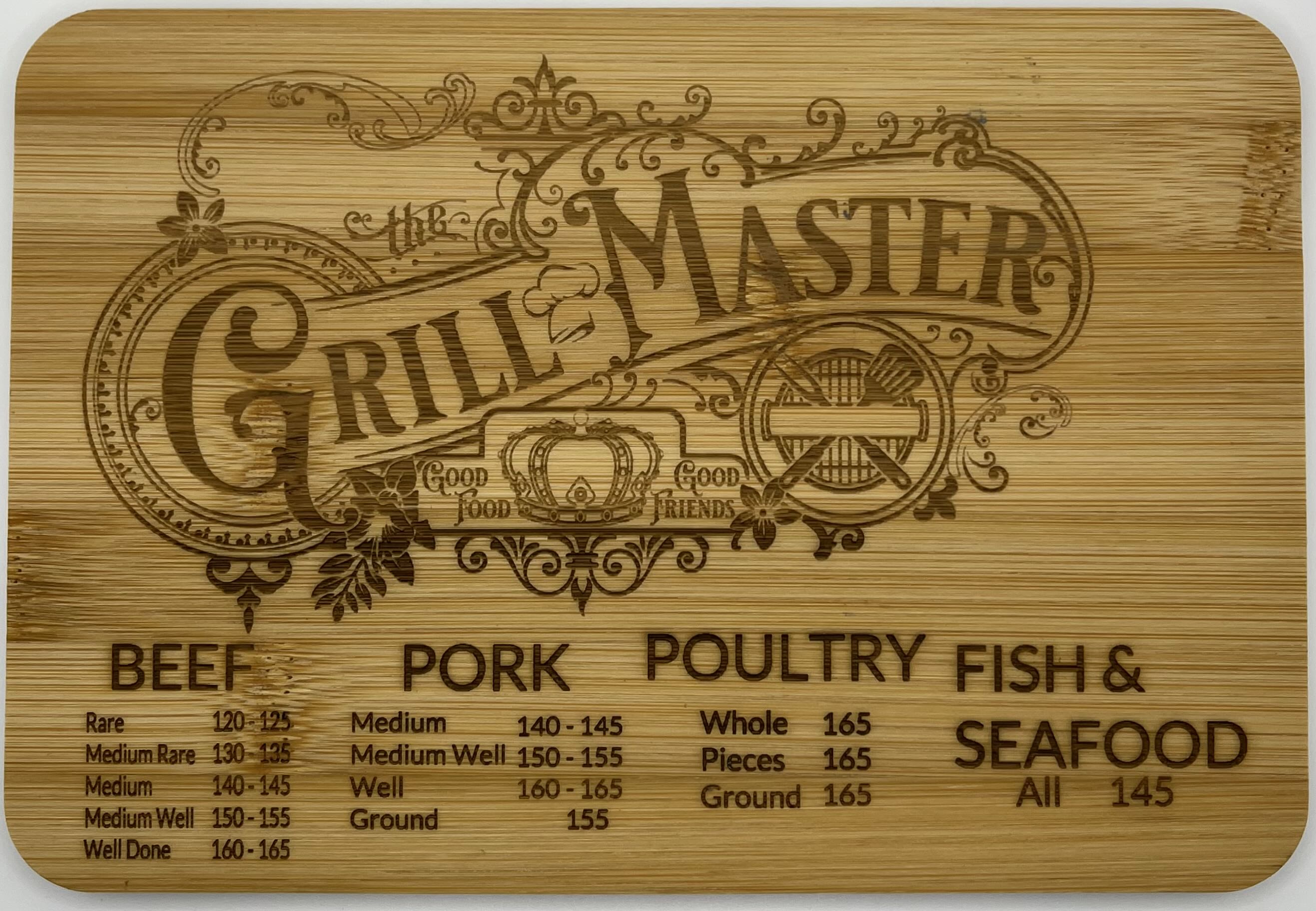 Custom Bamboo Cutting Board-M