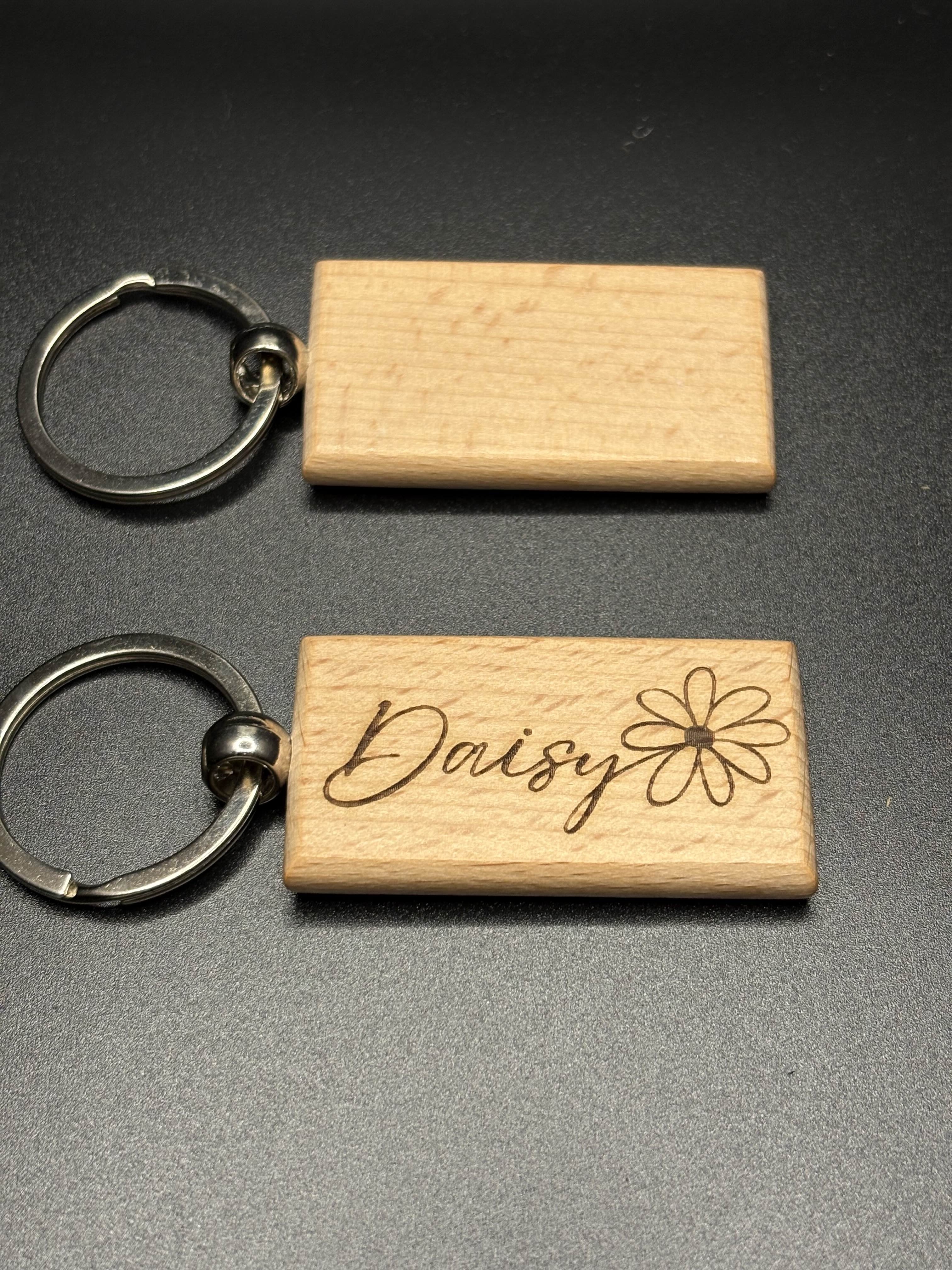 Personalized Wooden Keychains
