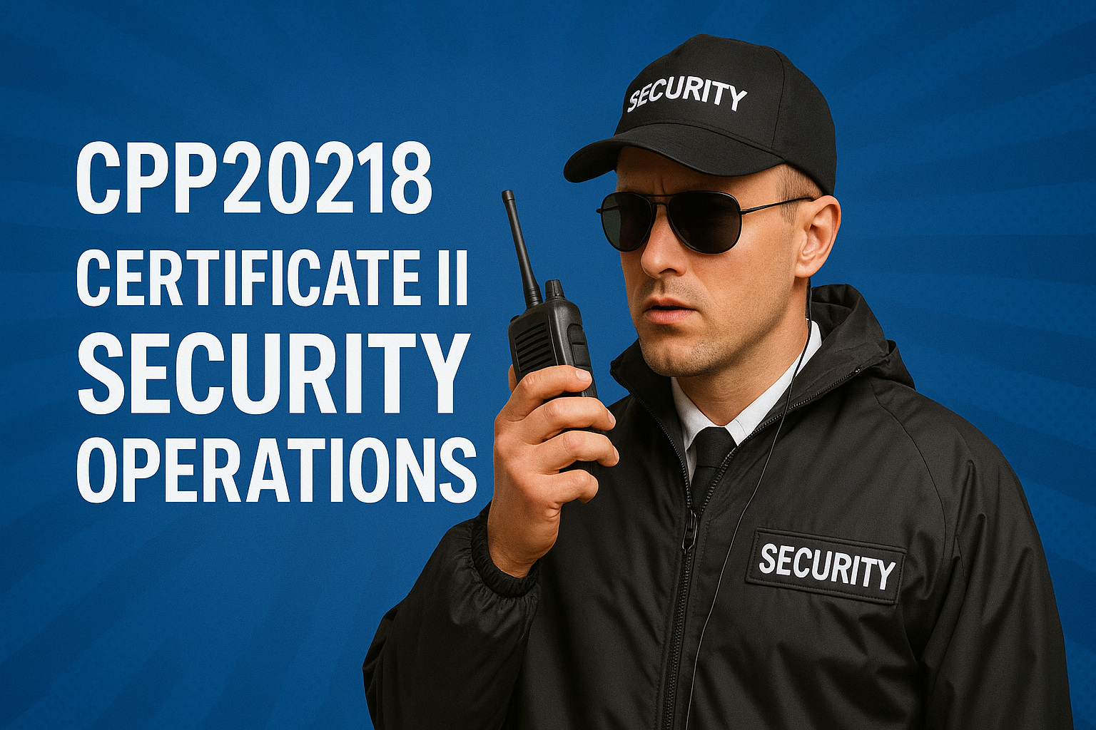 CPP20218 Certificate II in Security Operations
