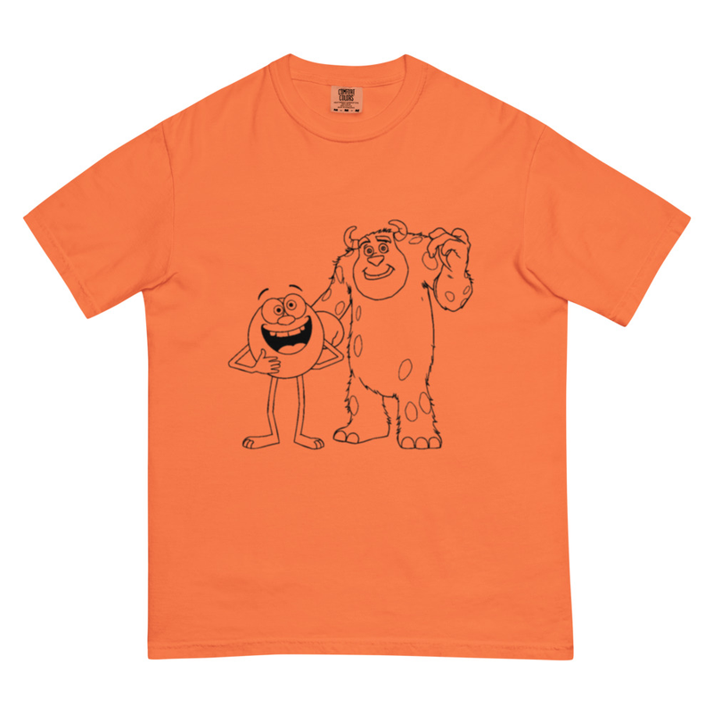 Unisex garment-dyed heavyweight t-shirt