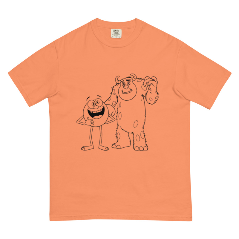 Unisex garment-dyed heavyweight t-shirt