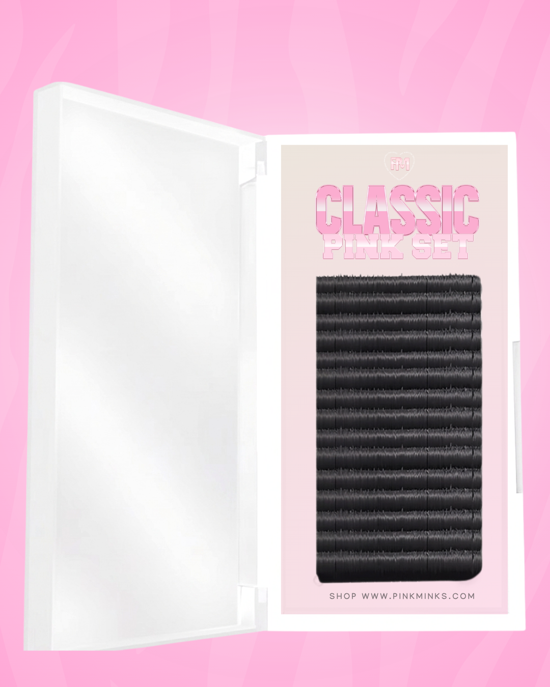 Digital Lash Tray Design: Background Insert Only