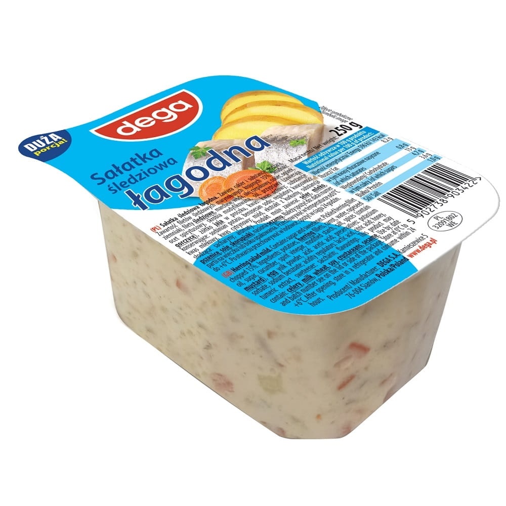 DEGA HERRINGS SALAD 250G