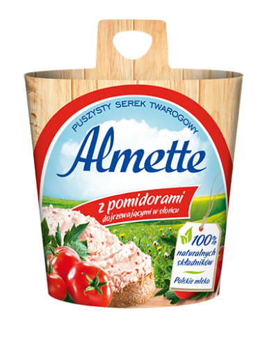 ALMETTE CHEESE TOMATO 150G