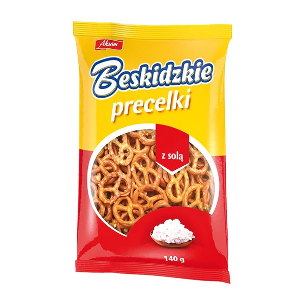 AKSAM PRETZELS SALT 140G