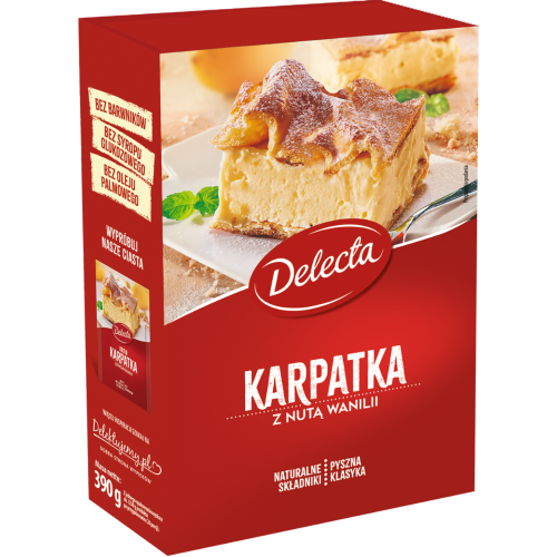 DELECTA INSTANT CAKE KARPATKA 375G