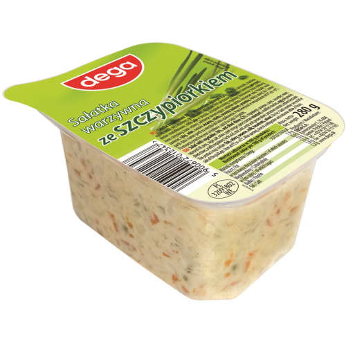 DEGA VEG SALAD WITH CHIVE 500G