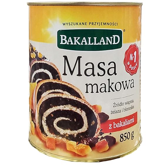 BAKALLAND POPPYSEED CAKE FILLING 850G