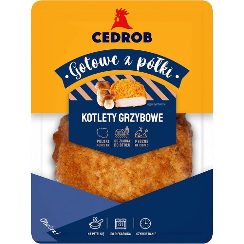 CEDROB MUSHROOM'S CUTLETS 600G