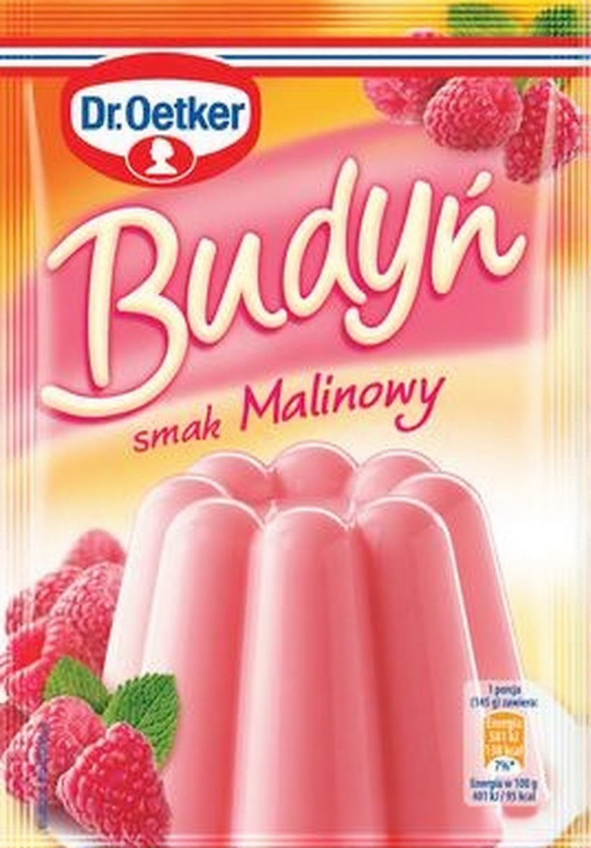 DR OET RASPBERRY CUSTARD 40G