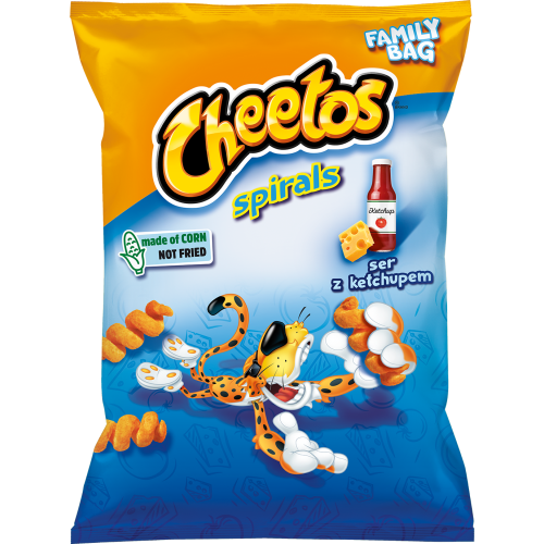 CHEETOS TWIST 130G CHEESE/KETCHUP