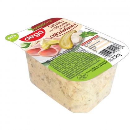 DEGA PEASANT SALAD IN HORSERAD SAUCE