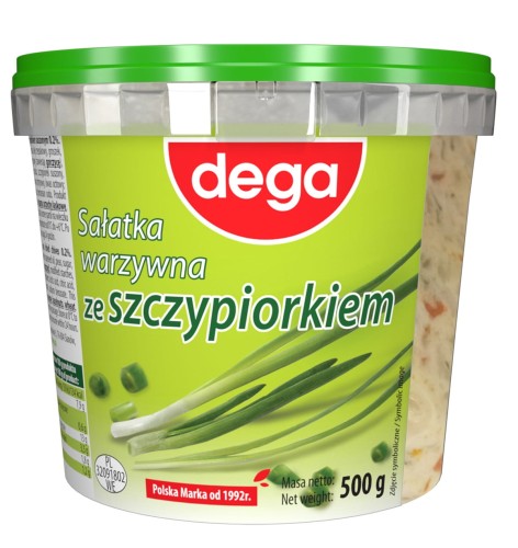 DEGA VEGETABLE SALAD WITH CHIVES 250G