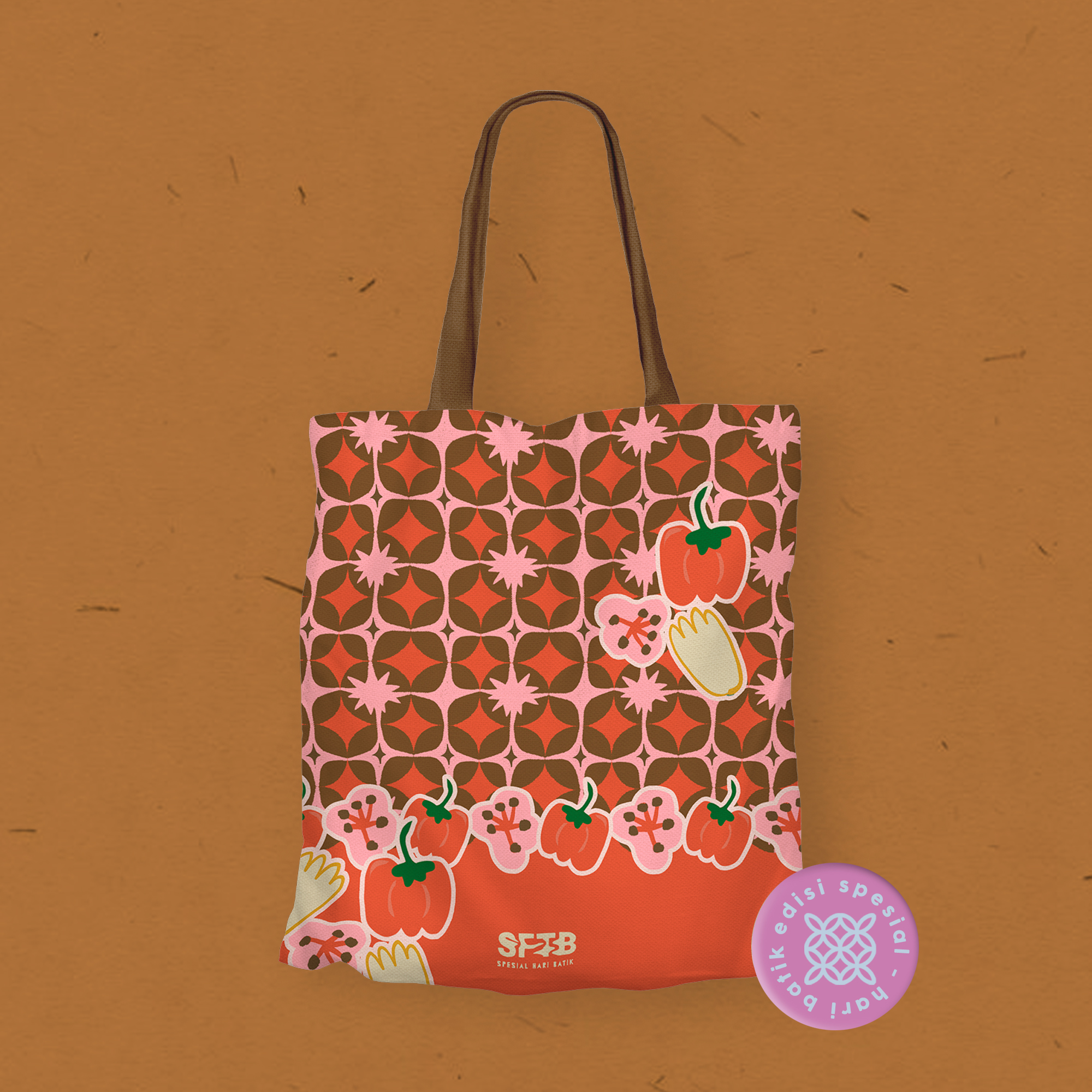 Start From The Bottom - Tote Bag Motif - Batik Kawung
