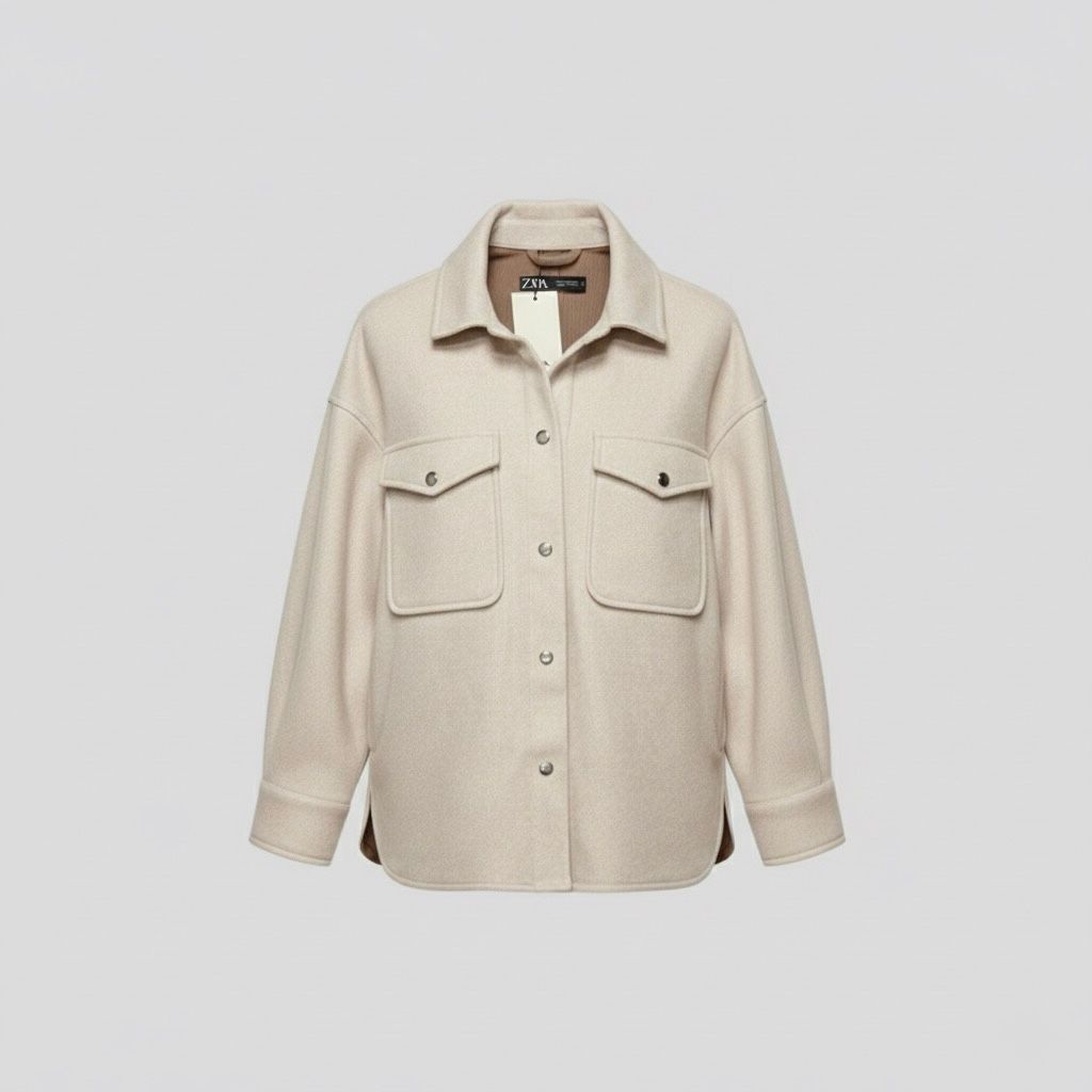 Zara Shirt Jacket - beige