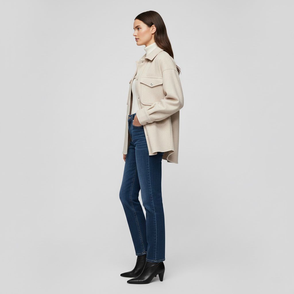 Zara Shirt Jacket - beige