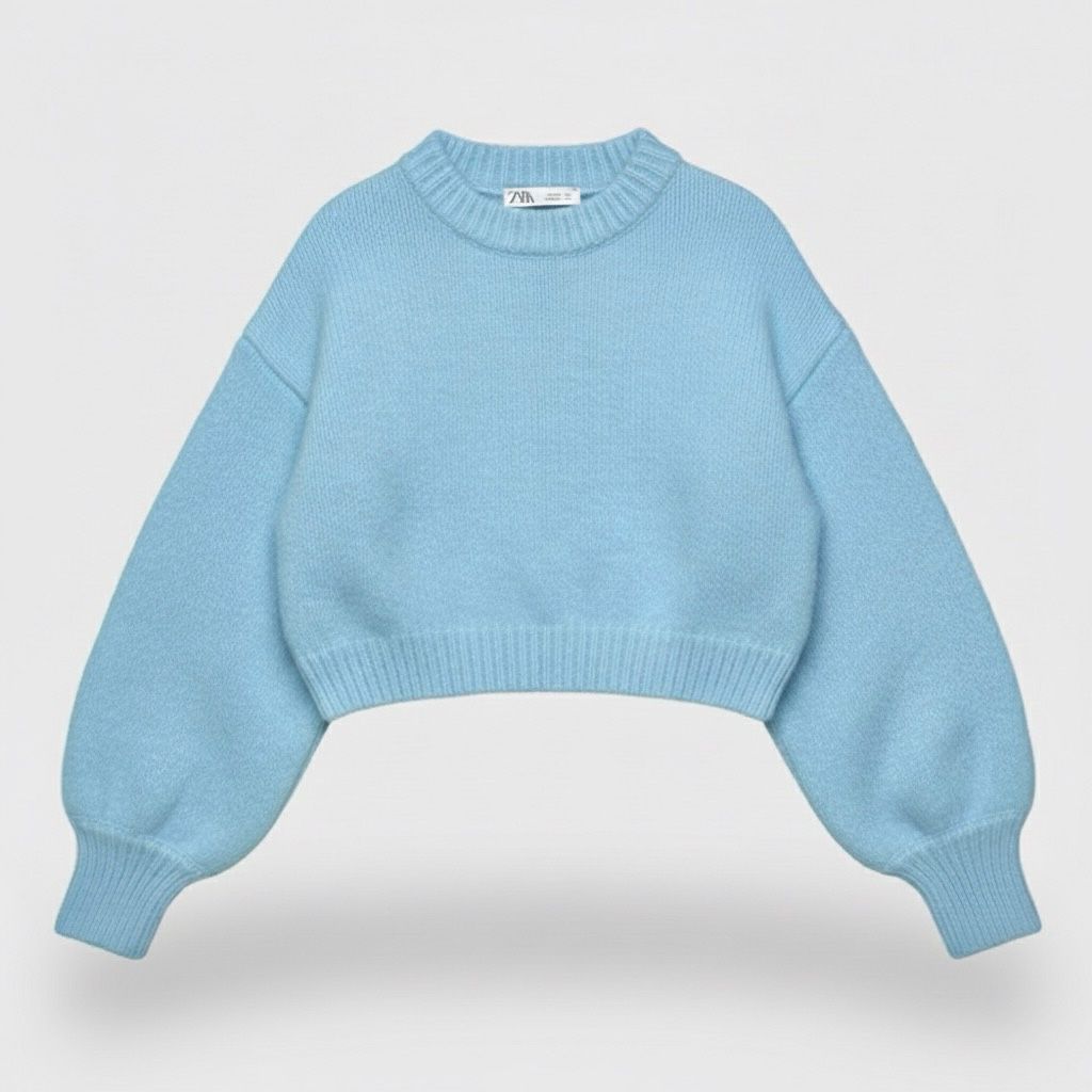 Zara Cropped Pullover