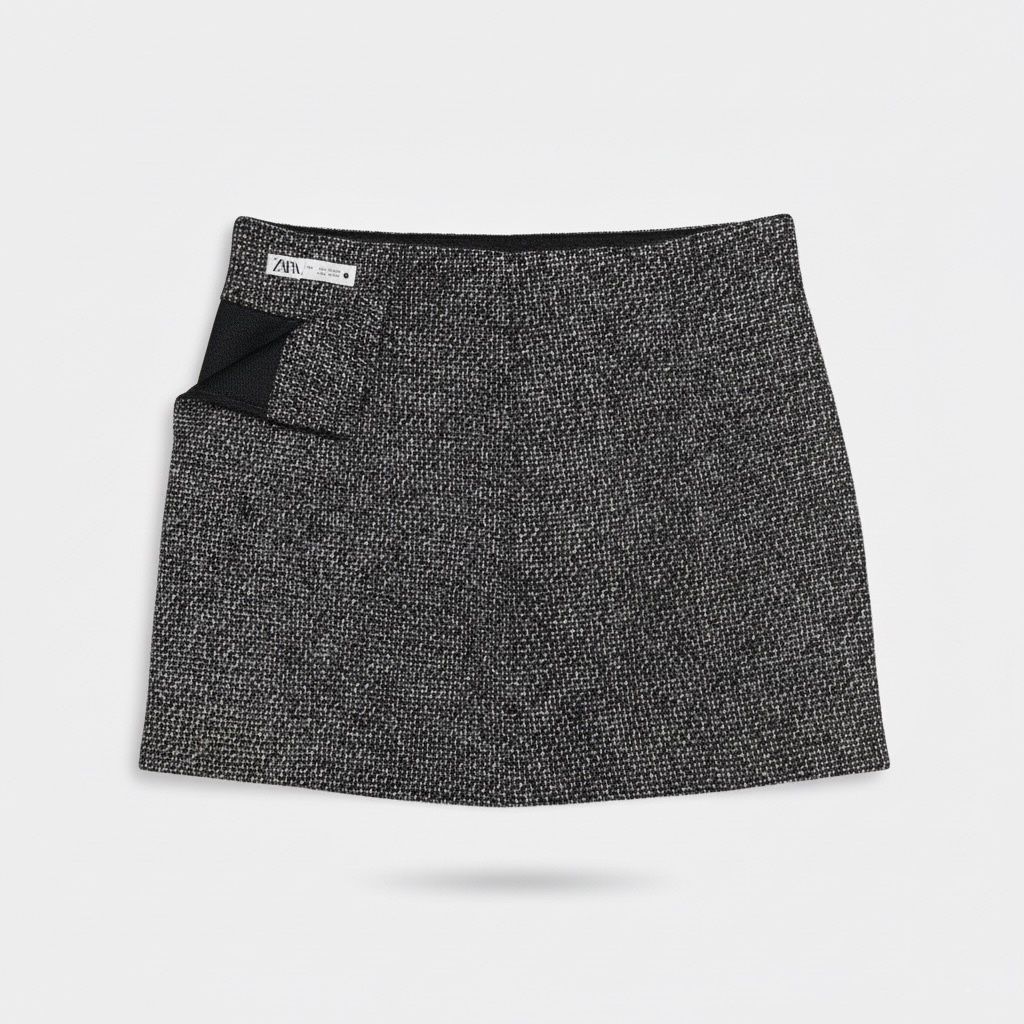 Zara textured Mini Skirt