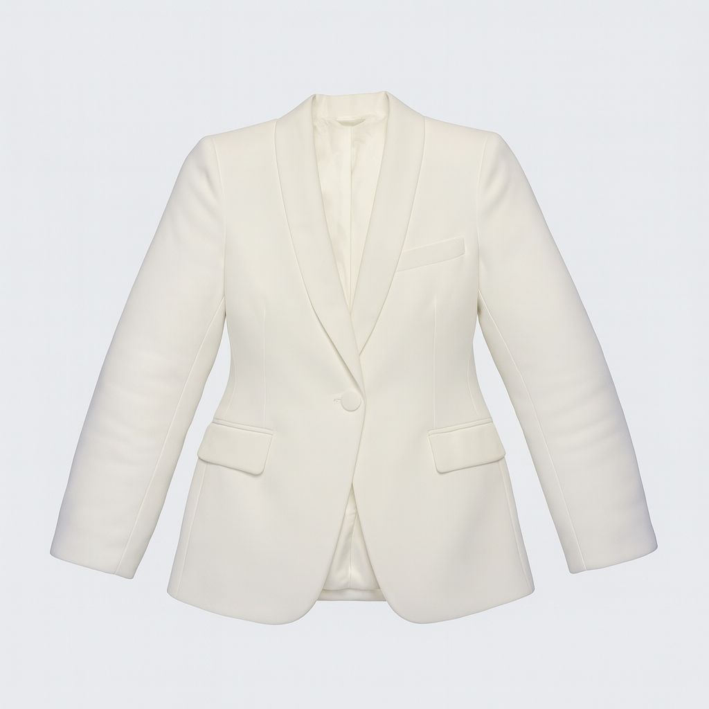 Zara White blazer