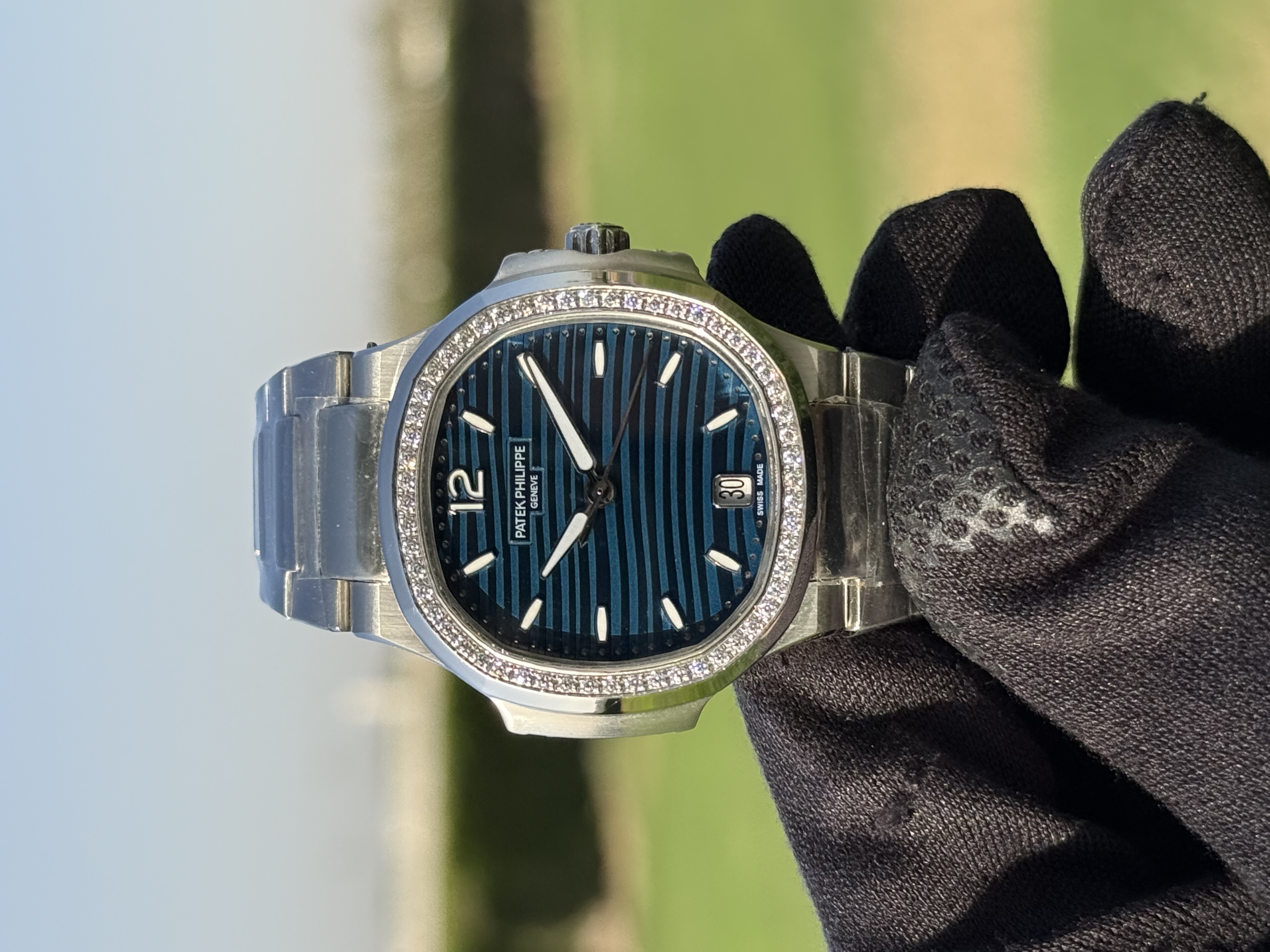 PP Ladies watch 35mm blue dial