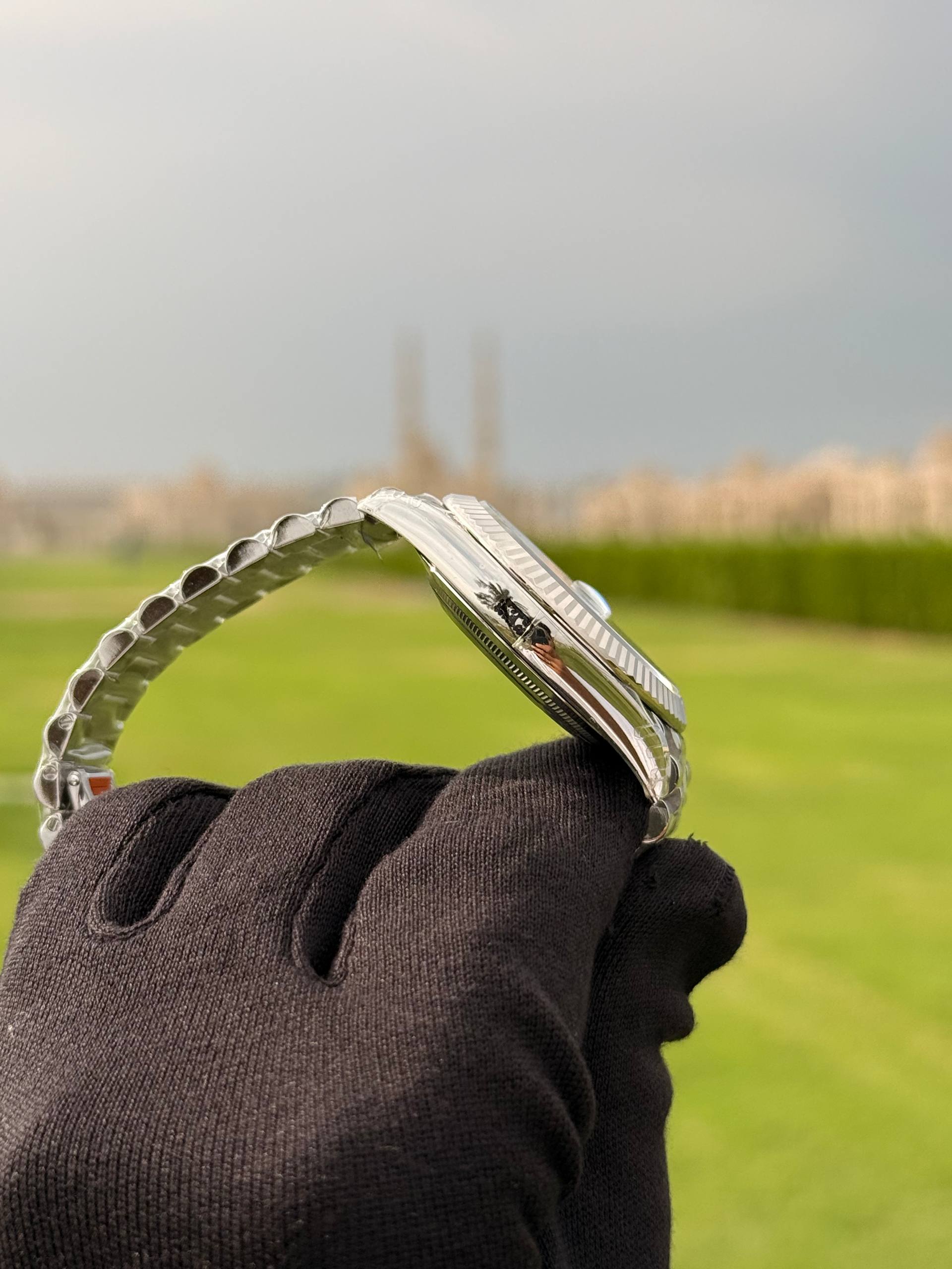 DayDate 40 228239 VSF 1:1 Best Edition Blue Roman Dial on President Bracelet VS3255 V2(Gain Weight)