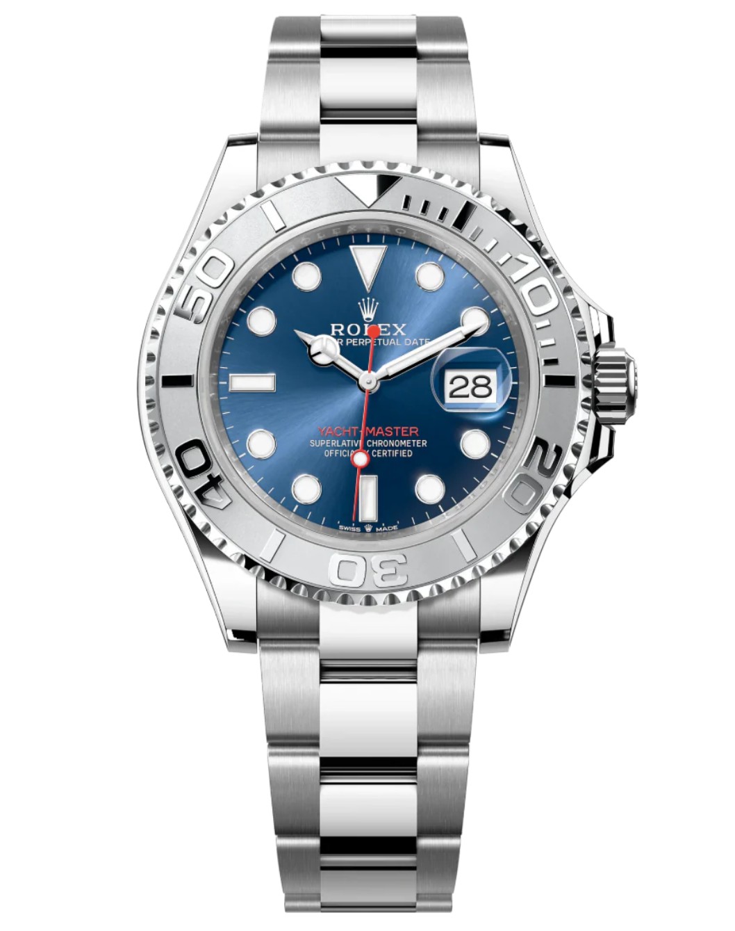 Yacht-Master 126622 904L Steel VSF 1:1 Best Edition Blue Dial on SS Bracelet VS3235