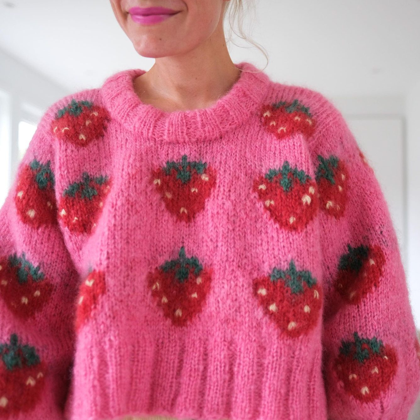 „Fruity Strawberry Sweater“ – Mezgimo rinkinys