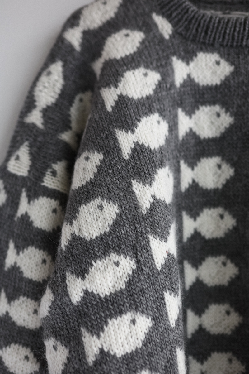 „Fishy Sweater“ – Mezgimo rinkinys (Moterims)